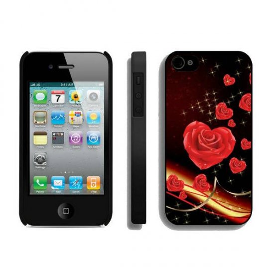 Valentine Rose Love iPhone 4 4S Cases BSH